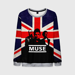 Свитшот мужской Muse UK, цвет: 3D-меланж