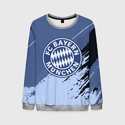 Свитшот мужской FC Bayern Munchen: Abstract style, цвет: 3D-меланж