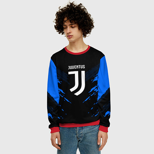Мужской свитшот JUVENTUS Sport / 3D-Красный – фото 3