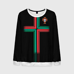 Свитшот мужской Сборная Португалии: Альтернатива ЧМ-2018, цвет: 3D-белый