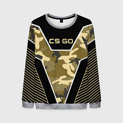 Мужской свитшот CS:GO Khaki Camo