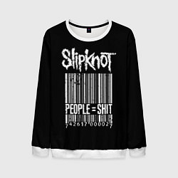 Свитшот мужской Slipknot: People Shit, цвет: 3D-белый