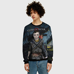 Свитшот мужской God of War: Atreus, цвет: 3D-черный — фото 2