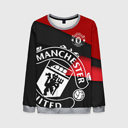 Свитшот мужской FC Man United: Exclusive, цвет: 3D-меланж