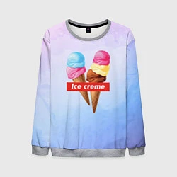 Свитшот мужской Ice Creme, цвет: 3D-меланж