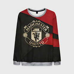 Свитшот мужской FC Man United: Old Style, цвет: 3D-меланж