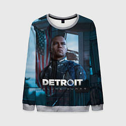 Свитшот мужской Detroit: Markus, цвет: 3D-меланж