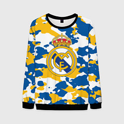 Свитшот мужской Real Madrid: Camo, цвет: 3D-черный