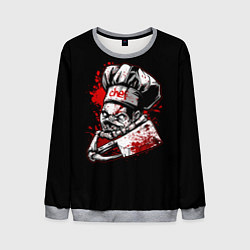 Свитшот мужской Pudge Chef, цвет: 3D-меланж