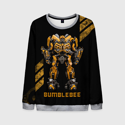 Мужской свитшот Bumblebee Auto / 3D-Меланж – фото 1