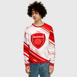 Свитшот мужской Arsenal, цвет: 3D-красный — фото 2