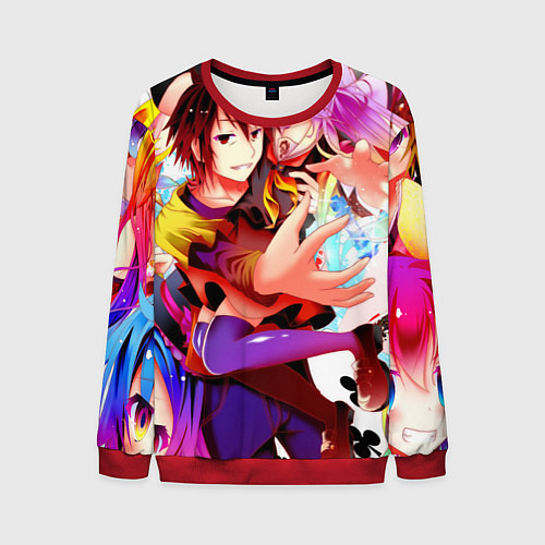 Мужской свитшот No Game No Life / 3D-Красный – фото 1