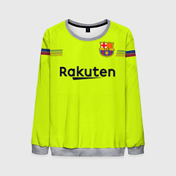 Свитшот мужской FCB: Messi Away 18-19, цвет: 3D-меланж