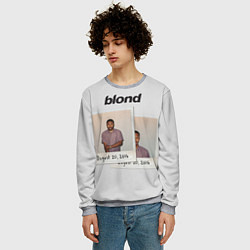 Свитшот мужской Frank Ocean: Blond, цвет: 3D-меланж — фото 2