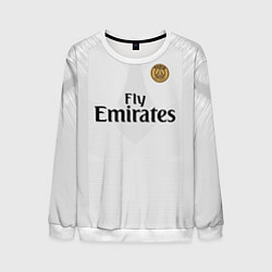 Свитшот мужской FC PSG Away 18-19, цвет: 3D-белый