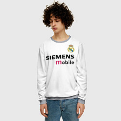 Свитшот мужской FC Real Madrid: Zidane Retro, цвет: 3D-меланж — фото 2