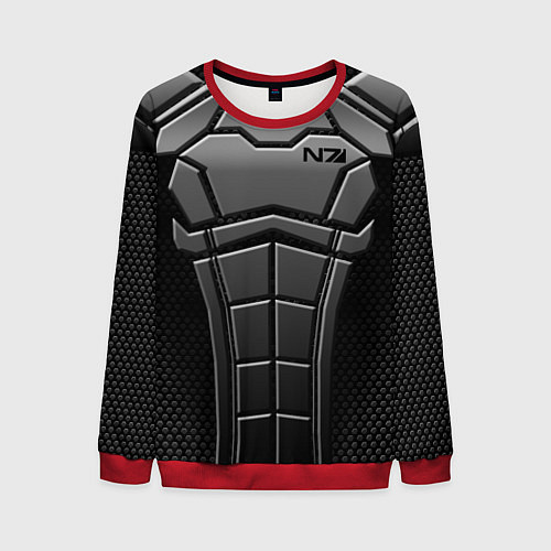 Мужской свитшот Soldier N7 / 3D-Красный – фото 1