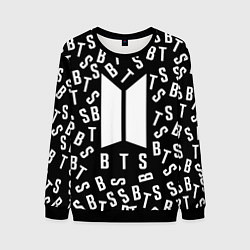 Свитшот мужской BTS: Black Style, цвет: 3D-черный