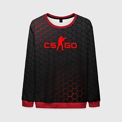 Мужской свитшот CS:GO Grey Carbon