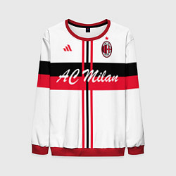 Свитшот мужской AC Milan: White Form, цвет: 3D-красный