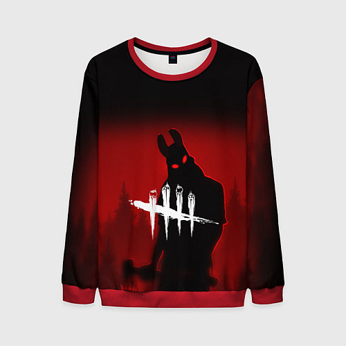 Мужской свитшот Dead by Daylight / 3D-Красный – фото 1