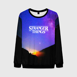 Свитшот мужской Stranger Things: Space Rising, цвет: 3D-черный