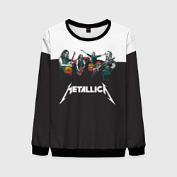 Свитшот мужской Metallica, цвет: 3D-черный