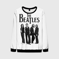 Свитшот мужской The Beatles: White Side, цвет: 3D-черный