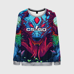 Свитшот мужской CS:GO Hyper Beast, цвет: 3D-меланж