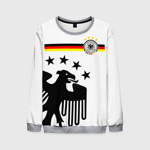 Мужской свитшот Сборная Германии / 3D-Меланж – фото 1