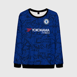 Свитшот мужской Chelsea home 19-20, цвет: 3D-черный