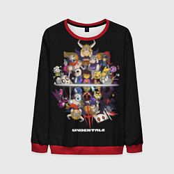 Свитшот мужской Undertale, цвет: 3D-красный
