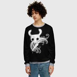 Свитшот мужской Hollow Knight, цвет: 3D-меланж — фото 2