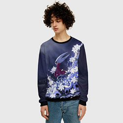 Свитшот мужской Hollow Knight, цвет: 3D-черный — фото 2