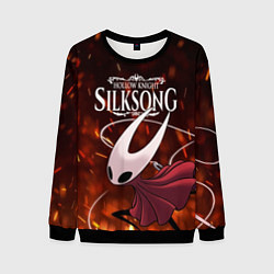 Свитшот мужской Hollow Knight: Silksong, цвет: 3D-черный