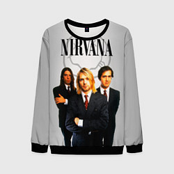 Свитшот мужской Nirvana, цвет: 3D-черный