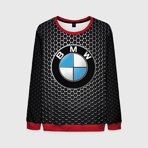 Мужской свитшот BMW РЕДАЧ / 3D-Красный – фото 1