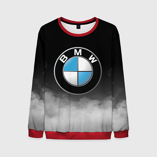 Мужской свитшот BMW / 3D-Красный – фото 1