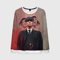 Свитшот мужской Томас Шелби Peaky Blinders, цвет: 3D-белый
