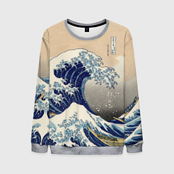 Мужской свитшот Kanagawa Wave Art