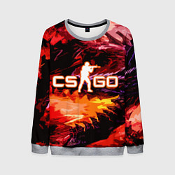 Свитшот мужской CS GO, цвет: 3D-меланж