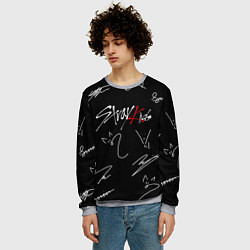 Свитшот мужской STRAY KIDS, цвет: 3D-меланж — фото 2