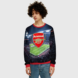 Свитшот мужской FC Arsenal, цвет: 3D-красный — фото 2