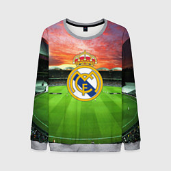 Свитшот мужской FC Real Madrid, цвет: 3D-меланж