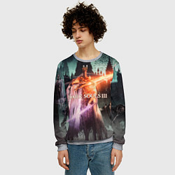 Свитшот мужской Dark Souls 3 Pontiff Sulyvahn, цвет: 3D-меланж — фото 2