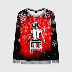 Свитшот мужской PUBG, цвет: 3D-меланж