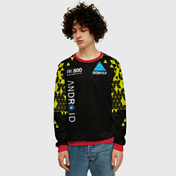 Свитшот мужской DETROIT: BECOME HUMAN, цвет: 3D-красный — фото 2