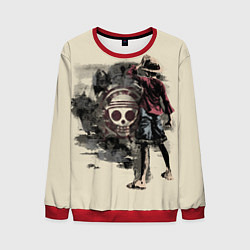 Свитшот мужской One Piece, цвет: 3D-красный