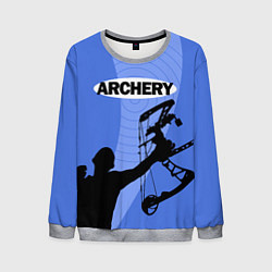 Свитшот мужской Archery, цвет: 3D-меланж