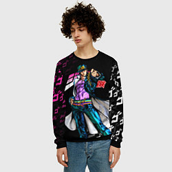 Свитшот мужской JOJOS BIZARRE ADVENTURE, цвет: 3D-черный — фото 2